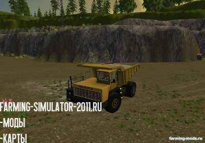 Мод Самосвал Белаз-540 v 1.0 для игры Farming Simulator 2015
