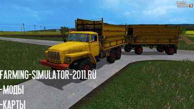 Мод Грузовик Урал 5577 для игры Farming Simulator 2015