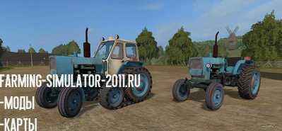 Мод Трактор ЮМЗ 6КЛ 1.0 для игры Farming Simulator 2017