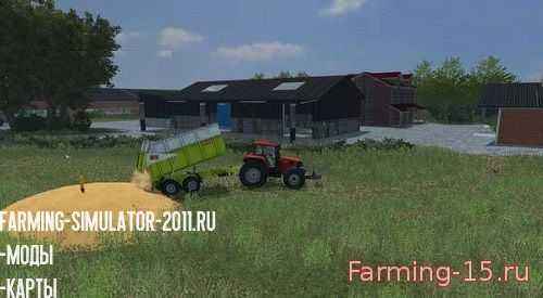 Мод Разгрузка в любом месте для Farming Simulator 2015