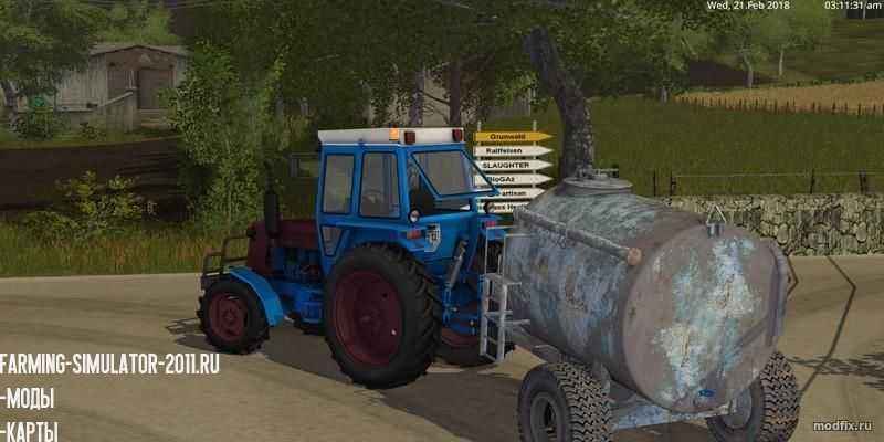 Мод Трактор ЛТЗ 55 для игры Farming Simulator 2017