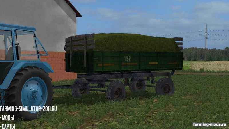 Мод Прицеп 2ПТС-4 v 1.1 для Farming Simulator 2017