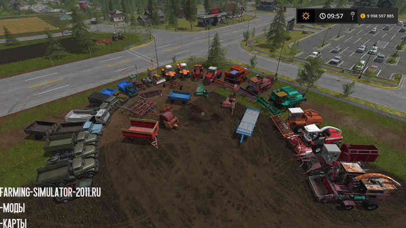 Мод Большой пак отечественной техники v2.0 для игры Farming Simulator 2017