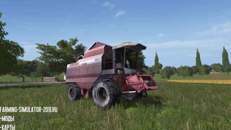 Мод Комбайн ПАЛЕССЕ-GS12 V1.0 для игры Farming Simulator 2017