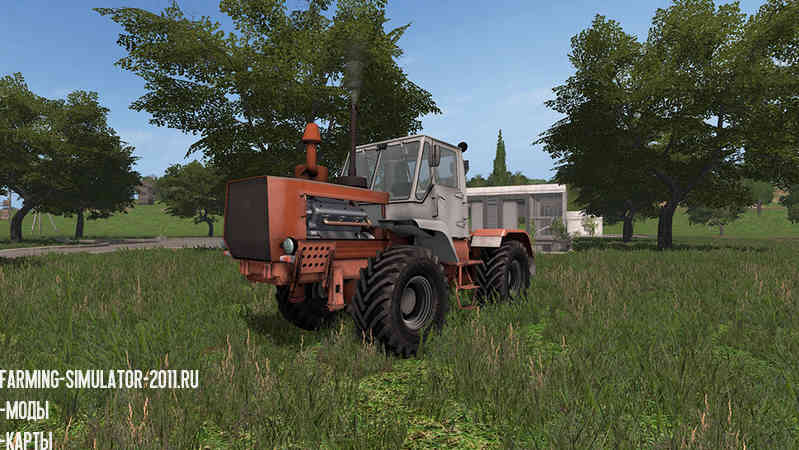 Мод Трактор Т-150К красный V1.0 для Farming Simulator 2017
