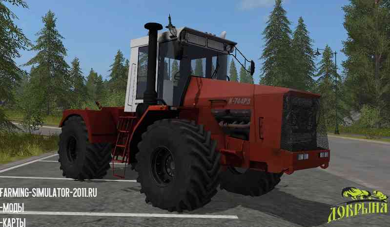 Мод Трактор -744 P3 V1.0 для игры Farming Simulator 2017