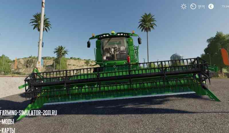 Мод John Deere T560 auto contour v 1.0 для игры Farming Simulator 2019