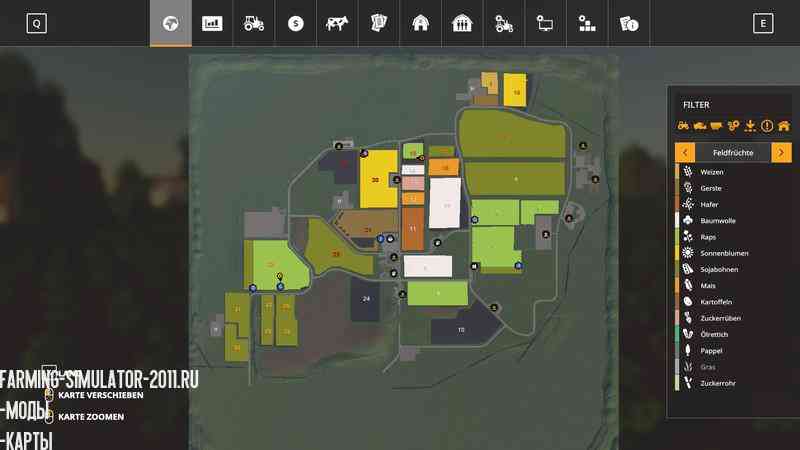 Мод Карта Bettingen Map v 1.0.2 для игры Farming Simulator 2019