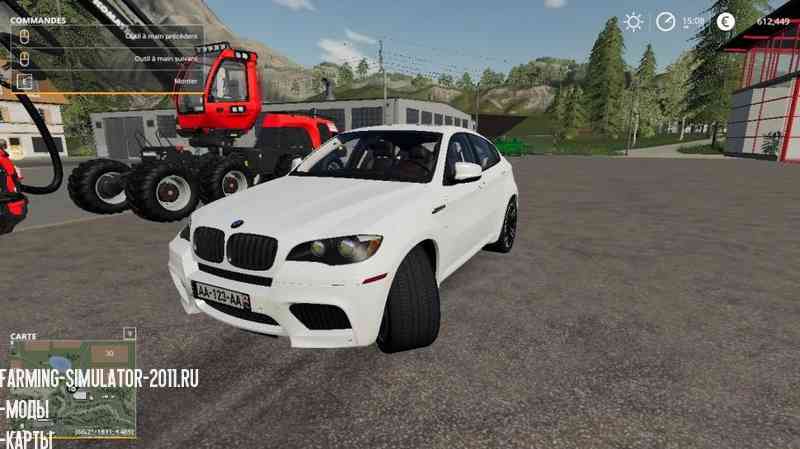 Мод BMW X6M для игры Farming Simulator 2019