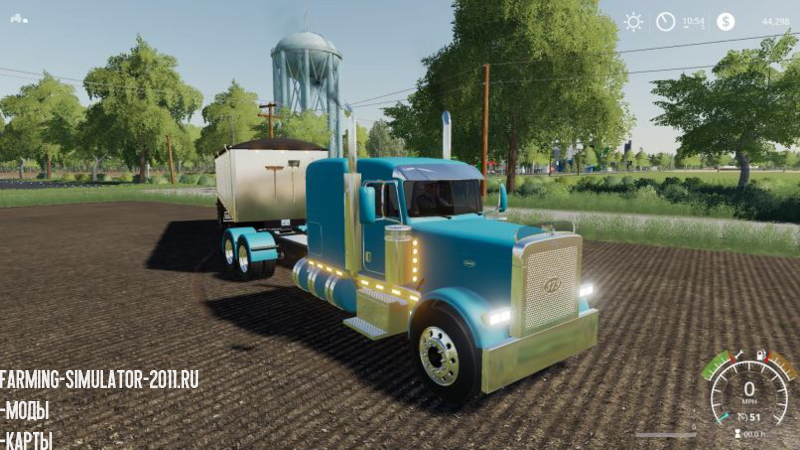 Мод Грузовик Peterbilt 379 v 2.5 для игры Farming Simulator 2019