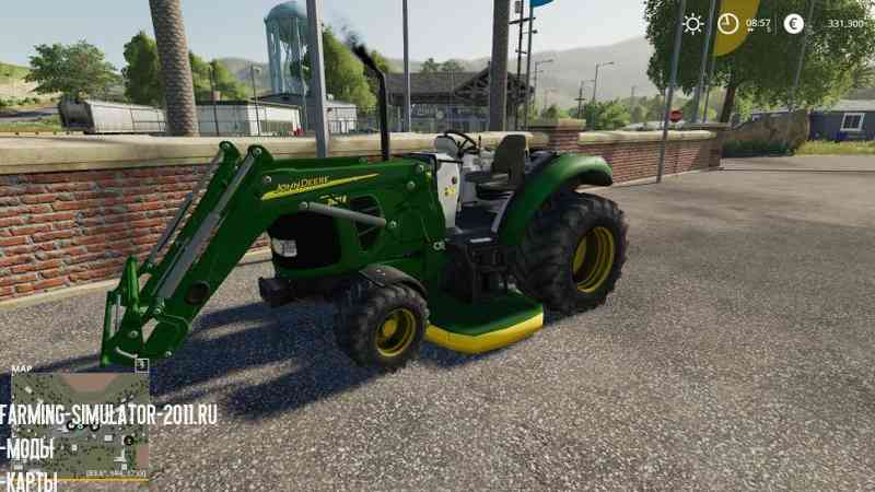 Мод John Deere 2032R v 1.0 для игры Farming Simulator 2019