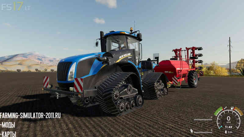Мод NEW HOLLAND T9 SERIES V 1.0.0.19 для игры Farming Simulator 2019