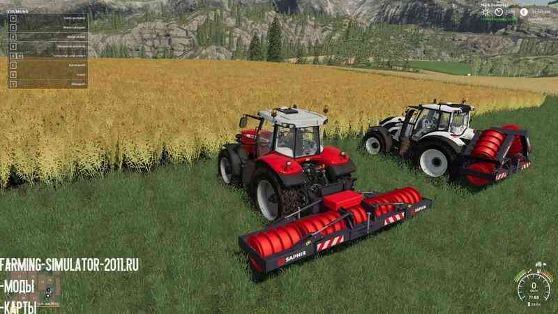 Мод Saphir Stego Roller v 1.0.1.0 для Farming Simulator 2019