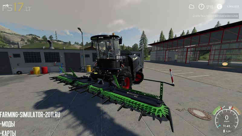 Мод KRONE BIG X 1180 PACK V 1.0 для Farming Simulator 2019