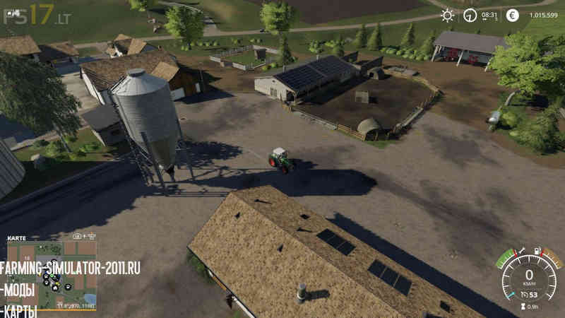 Мод Карта NEUBRUNN для игры Farming Simulator 2019