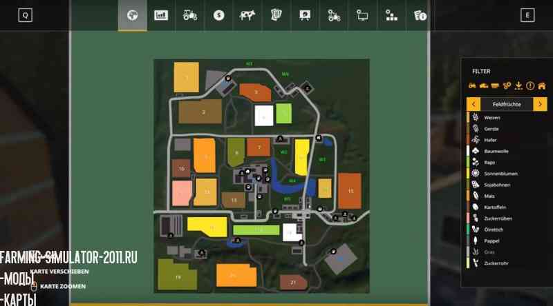 Карта фарминг симулятор 2022