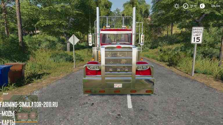 Мод Peterbilt log truck v 1.0 для Farming Simulator 2019
