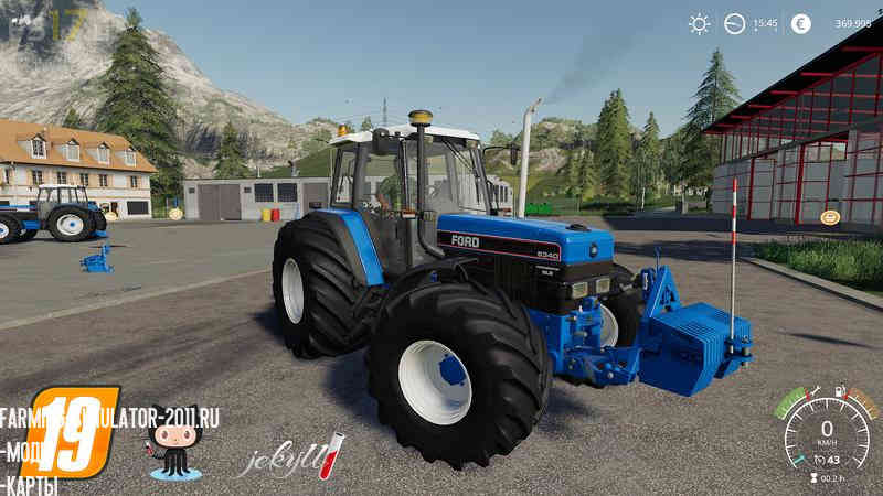 Мод FORD 40ER SERIES V 1.2 для игры Farming Simulator 2019
