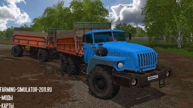 Мод УРАЛ-4320 Сельхозник v 1.0 для игры Farming Simulator 2017