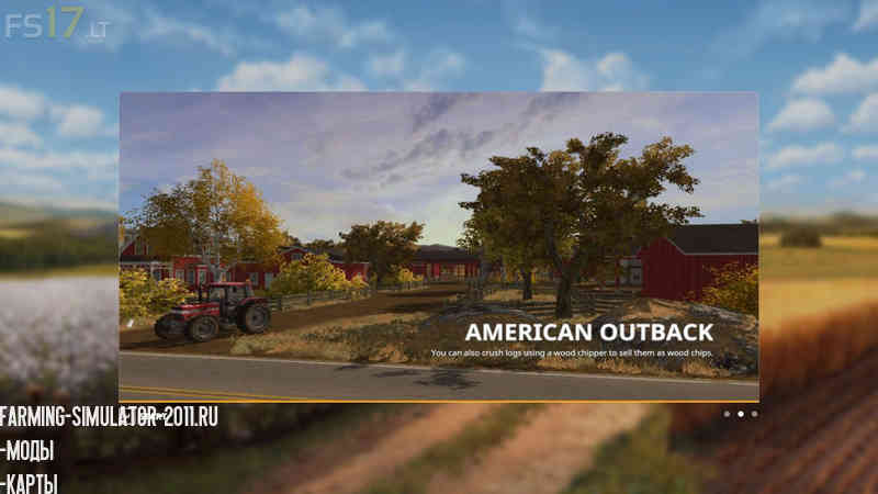 Мод Карта AMERICAN OUTBACK V 3.0 для игры Farming Simulator 2019