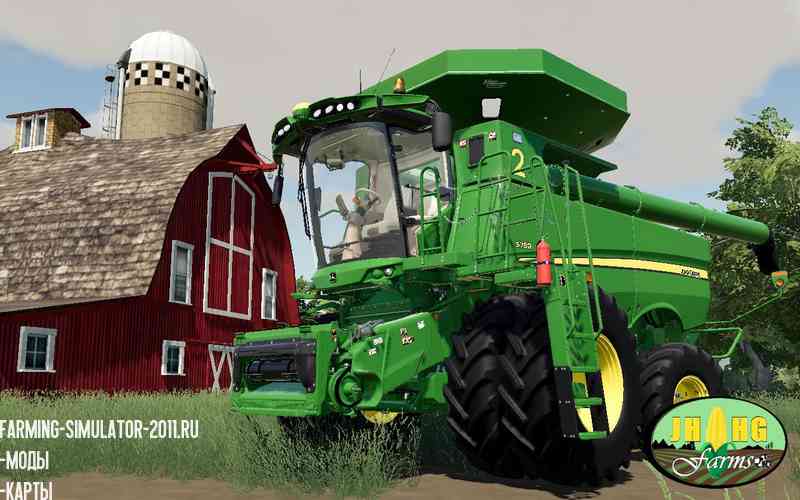 Мод John Deere S700 Series USA v 2.0 для игры Farming Simulator 2019