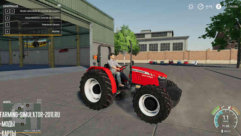 Мод Massey Ferguson 2635 4×4 для игры Farming Simulator 2019
