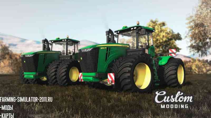 Мод John Deere 9R 2014 series v 1.1 для Farming Simulator 2019