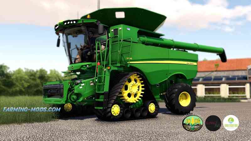 Мод John Deere S700 North/South America & Australia V 1.0 для игры Farming Simulator 2019