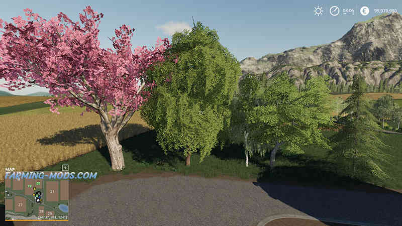 Мод Больше деревьев v 1.0 для Farming Simulator 2019