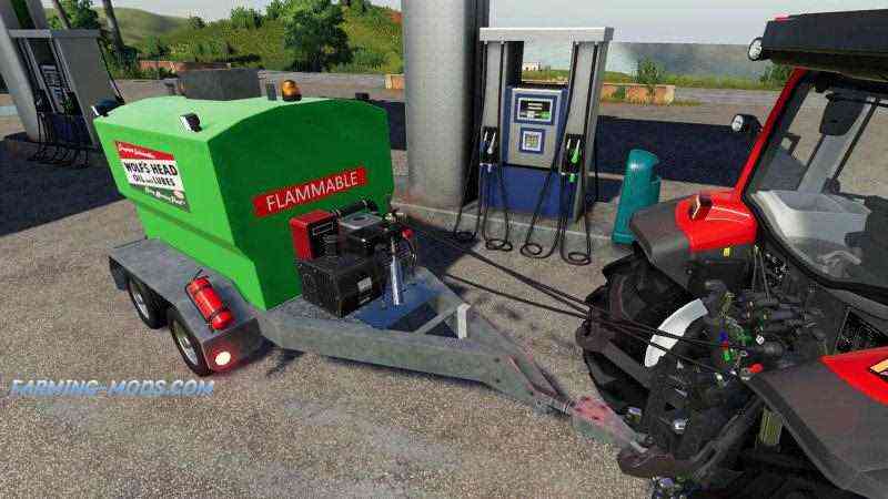 Мод Refillable Fuel Trailer v1.0 для игры Farming Simulator 2019