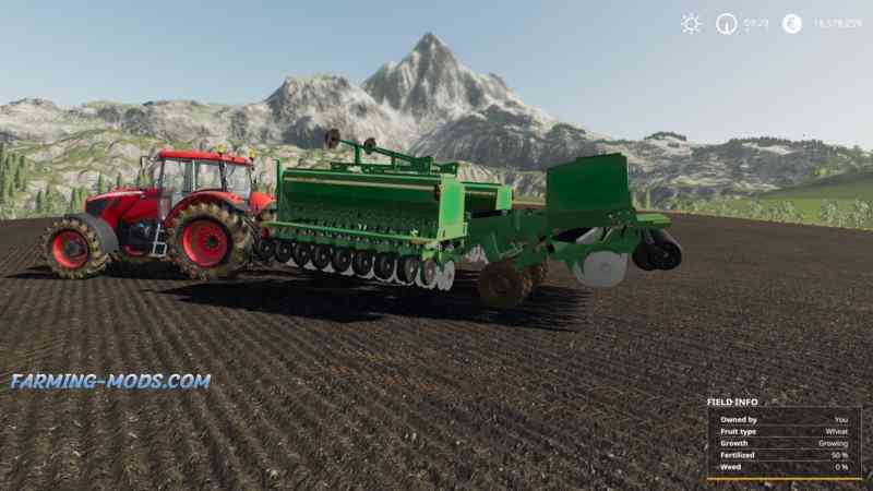 Мод Great Plains 3S-3000 V1.0 для игры Farming Simulator 2019