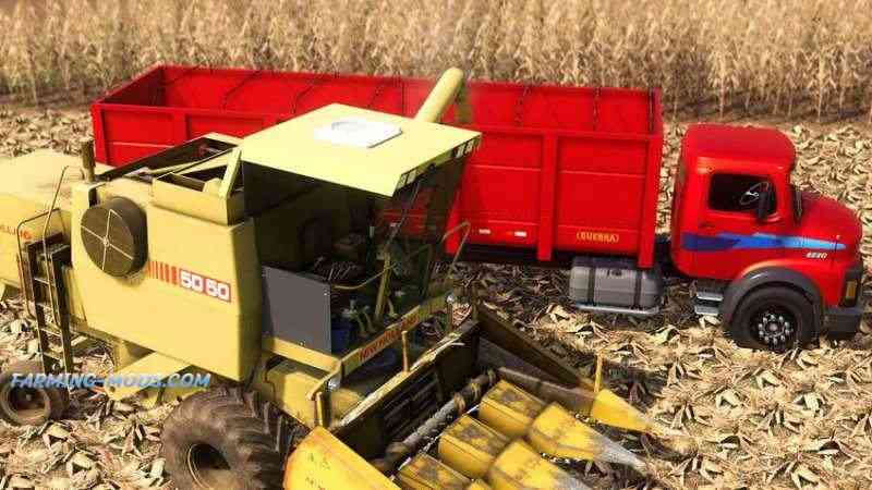 Мод New Holland 50505 + Platforms для игры Farming Simulator 2019