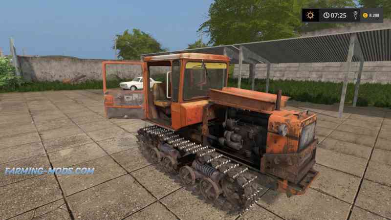 Мод ДТ-75 V1.1 для игры Farming Simulator 2017