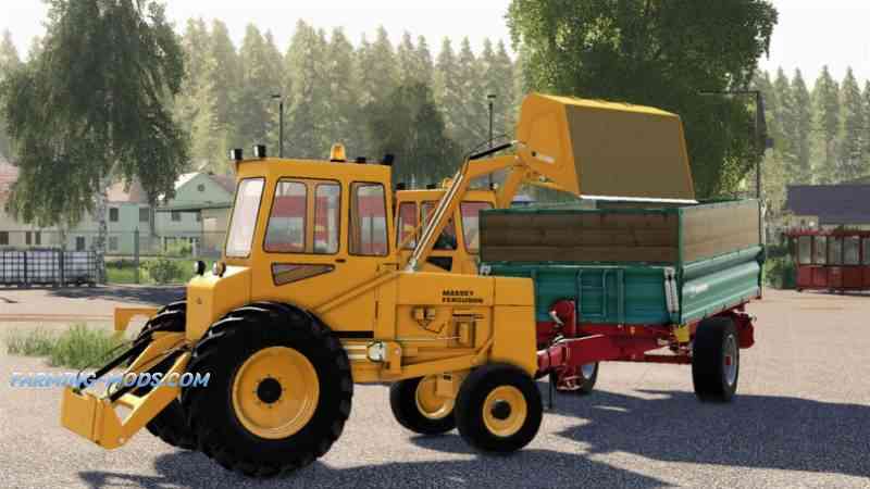 Мод Мини-погрузчик Massey Ferguson 356 для Farming Simulator 2019