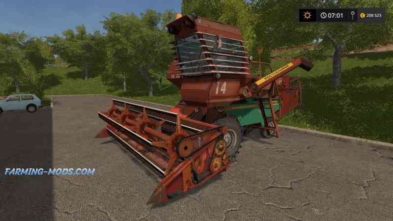 Мод Нива СК-5 М1 для игры Farming Simulator 2017