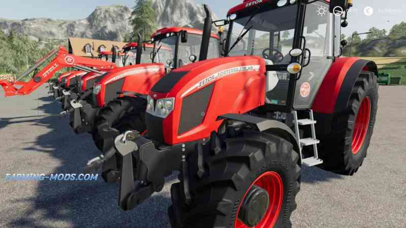 Мод ZETOR FORTERRA HD 130/150 V1.2 для Farming Simulator 2019