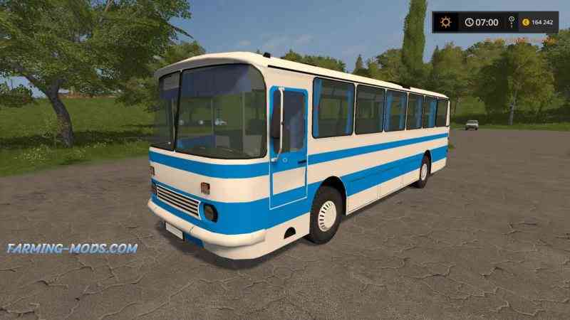 Мод ЛАЗ 699 Автобус для игры Farming Simulator 2017