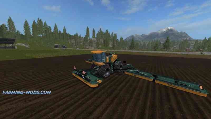 Мод KRONEBIGM 500M WIDE V7.0 для Farming Simulator 2017