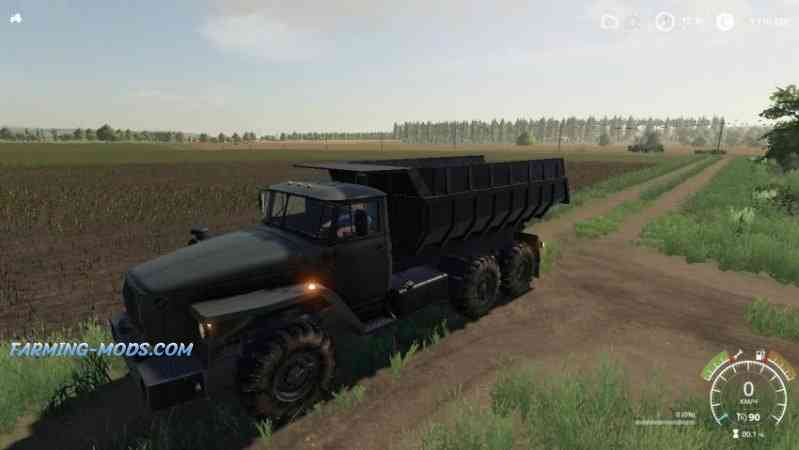 Мод Урал-4320 для игры Farming Simulator 2019