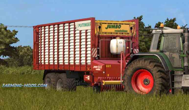 Мод POTTINGER JUMBO COMBILINE V2.0 для игры Farming Simulator 2017
