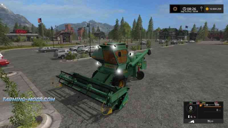 Мод Нива СК-5 для игры Farming Simulator 2017