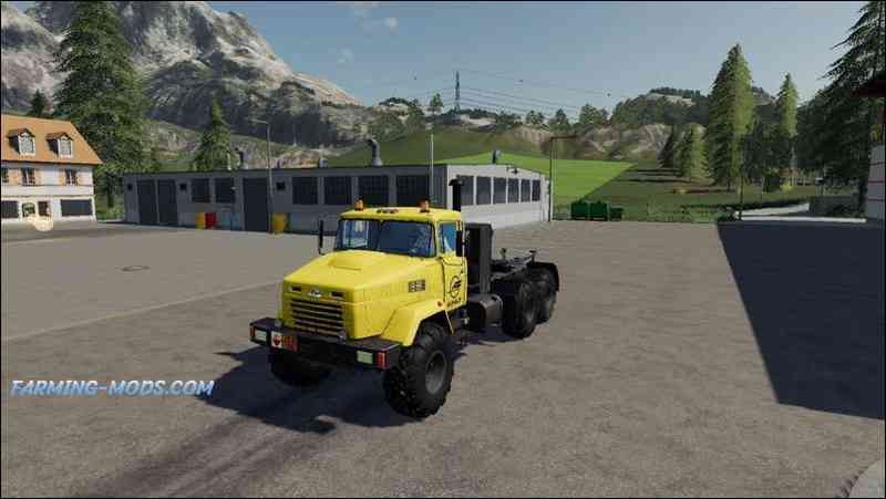Мод КрАЗ 6322 (МЭЗ-330) для игры Farming Simulator 2019