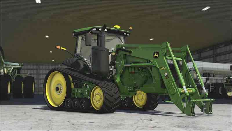 Мод John Deere 8RT US Series для Farming Simulator 2019