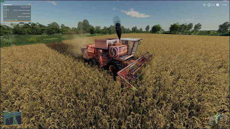 Мод Дон-1500А для игры Farming Simulator 2019