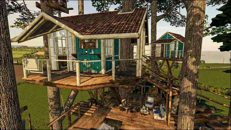 Мод Дом на дереве для игры Farming Simulator 2019