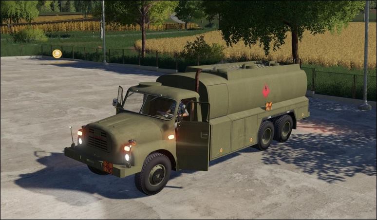 Мод Tatra T148 PHM топливозаправщик для игры Farming Simulator 2019
