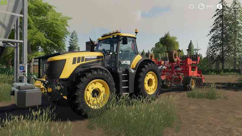 Мод JCB Fast Trac 8000 by Stevie для Farming Simulator 2019
