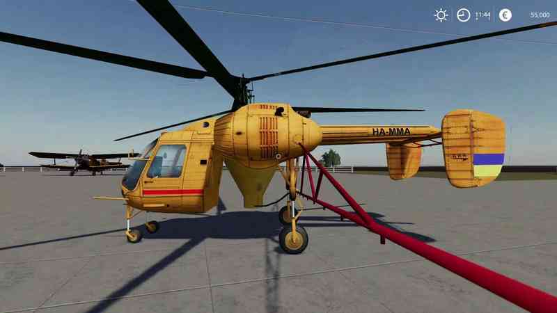 Мод вертолет Ка-26 Бета для Farming Simulator 2019