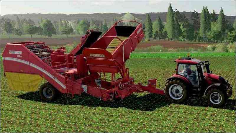 Мод Root Harvester Pack Grimme SE 260 для Farming Simulator 2019