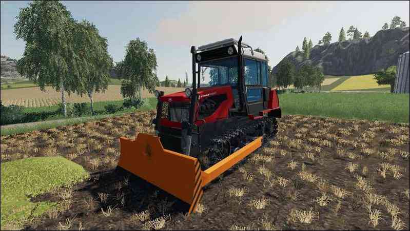 Мод ВТ-90 и отвал v2.0 для Farming Simulator 2019